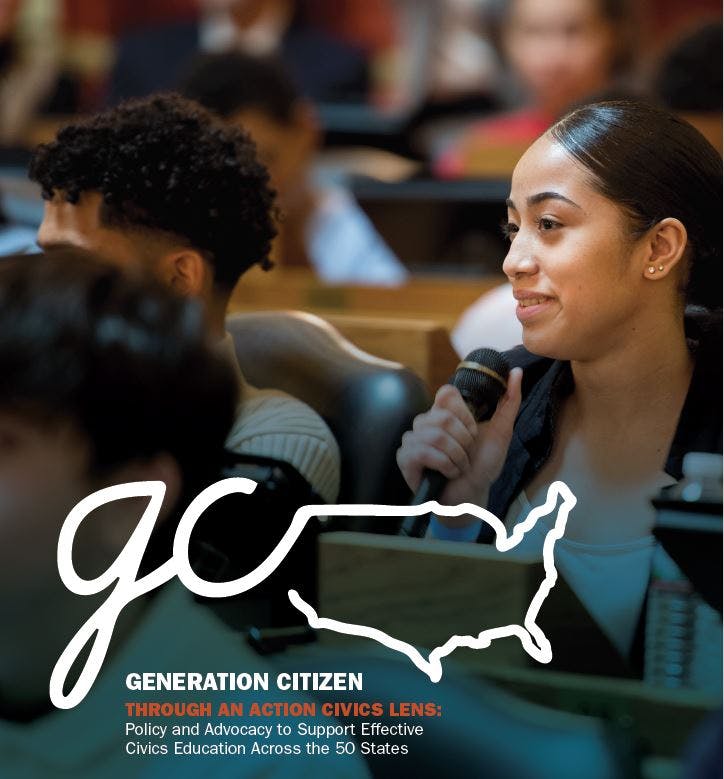 NEW REPORT: Through an Action Civics Lens – Policy and Advocacy to Support Effective Civics Education Across the 50 states